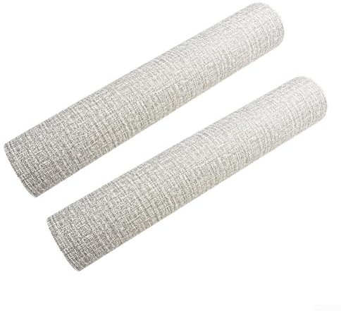 Rollo de papel tapiz texturizado 3D, impermeable, reducción de sonido, para sala de estar, dormitorio, 300 x 50 cm (gris)