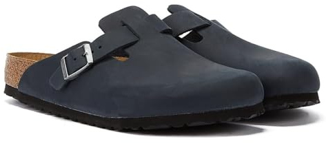 Birkenstock 059463 Boston Black, Oiled Leather Homme Black EU 41