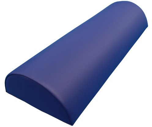 fulcio621 cuscino semicilindrico 60 x 20 x 10 cm, Orig. Skai, Blu Zaffiro