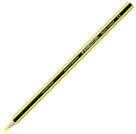 Staedtler Noris Colour 185 - Crayon De Couleur Wopex Jaune Clair - 12