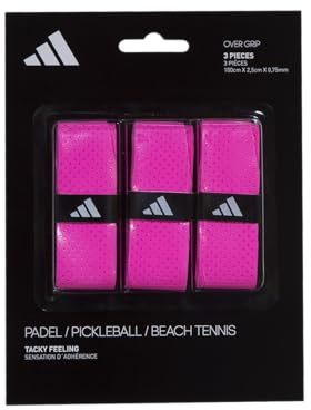 adidas Pádel OV - Set overgrip, Color Rosa, Talla única