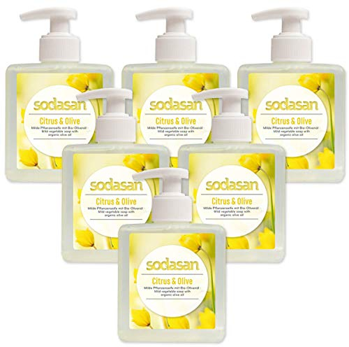Flüssigseife Citrus & Olive 6 x 300 ml