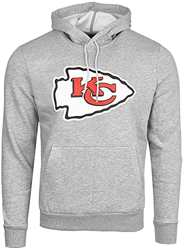 New Era Fleece Hoody - NFL Kansas City Chiefs grau - M