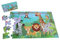 Jumbo Tierbodenpuzzle für Kinder, 48 Puzzlestücke für Kinder im Alter von 3-5 Jahren, Schulische Bildungsspielzeuge und Geschenke für Kinder im Alter von 4-8 Jahren