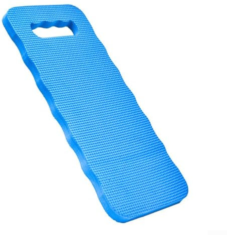 Puupaa Cuscino per inginocchiarsi da giardino, impermeabile, leggero, in schiuma EVA, per giardinaggio, yoga, pulizia della casa, lavori di riparazione, 39,1 x 17 cm (blu)
