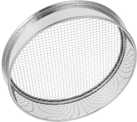 WEKADRIN Setaccio in Acciaio Maglie Per Terreno Da Sabbia e Utensili Da Giardinaggio