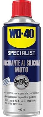 1 PZ LUCIDANTE MOTO SPRAY WD-40 SPECIALIST AL SILICONE ML 400