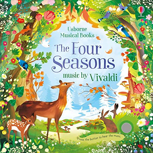 The Four Seasons (Musical Books) (Music Book) | Charming book to hear the magical music of Vivaldi