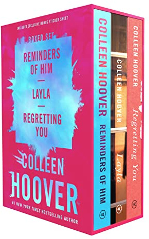 Colleen Hoover 3-Book Boxed Set: Reminders of Him, Layla, Regretting You