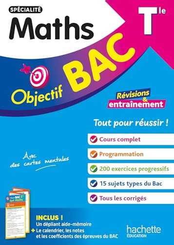 Objectif BAC Tle spécialité Maths BAC 2026