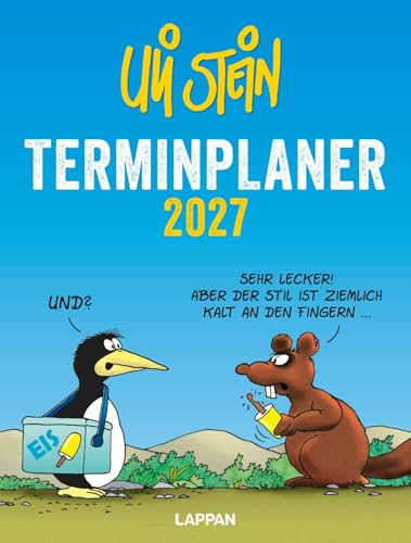Uli Stein Terminplaner 2027: Taschenkalender: Praktischer Organizer für unterwegs