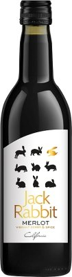 Jack Rabbit Shiraz Chilean Red Wine (12 x 18.7cl Single Serve Bottles)