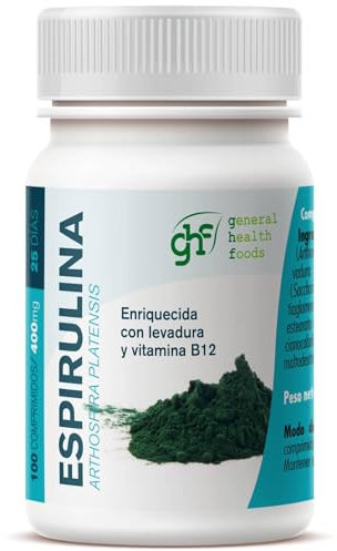 Ghf Espirulina, 100 comprimidos/ 400 mg