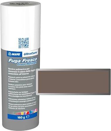 Mapei Ultracare FUGA FRESCA 136 FANGO vernice polimerica per rinnovare il colore delle fughe cementizie Flacone 160gr.