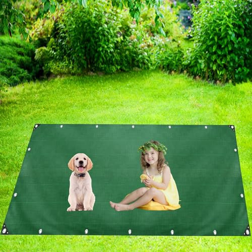 Bâche Voiture Piscine 1x5 m 500g/m² Bâche Pergola ou Tonnelle étanche en PVC pour terrasse pour Tente de Camping, bâche de Sol pour Sac à Dos, randonnée, Camping Pique-Nique LXX94W, Vert