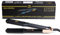 JaDy - Plancha para el pelo Gold Crystal | Calentamiento rápido en 10s | Revestimiento cerámico turmalina | Temperatura ajustable 120-230°C | Apagado automático, Negro