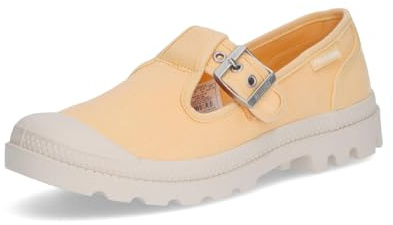 Palladium Pampa M-Jane Washed, Mary Flat Mujer, Pina Cotta, 39 EU