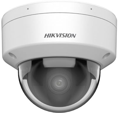 Hikvision DS-2CD2186G2H-ISU Telecamera di rete a cupola 8 MP ottica fissa 2.8mm Darkfighter con microfono integrato (Sostituisce cod. DS-2CD2186G2-ISU)