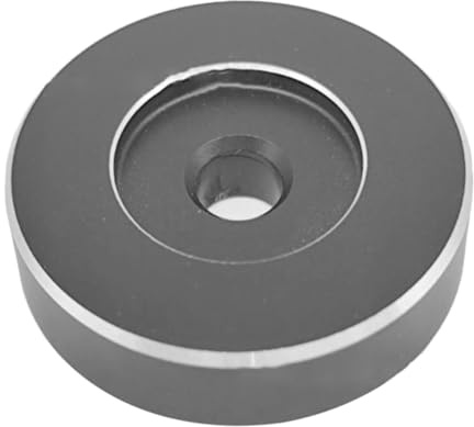 POPETPOP Adaptateur Tours Aluminium pour Platine Vinyle Adaptateur Stable pour Tourne-Disque Compatible DJ et Usage Domestique