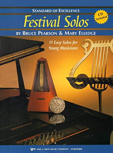 W37OB - Standard of Excellence - Festival Solos Book/CD Book 2 - Oboe