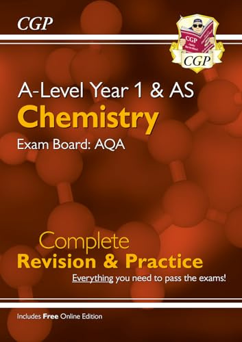 A-Level Chemistry: AQA Year 1 & AS Complete Revision & Practice with Online Edition: for the 2026 and 2027 exams (CGP AQA A-Level Chemistry)