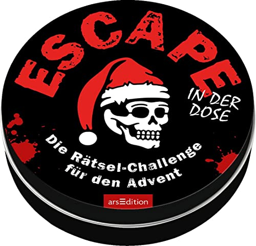 Escape-Adventskalender in der Dose: Die Rätsel-Challenge für den Advent | 24 spannende Rätsel für jeden Tag bis Weihnachten, Adventskalender für Erwachsene