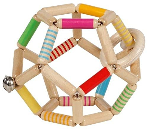 Goki Greifling Elastik Ball, gestreift