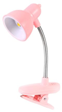 QTFYE Lampe De Bureau À Pince – Lampe De Bureau À Clipser Pour La Lecture | Lampe De Table Créative 12,5x5 Cm Avec Pince | Lampe De Lecture Portable À Clipser | Lampe À Pince Portable Pour Bureaux
