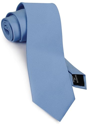Gusleson Classic 3.15（8cm） Men's Solid Color Necktie Wedding Business Tie + Gift Box