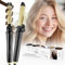 AXCEED Lockenstab Automatisch 32mm - Locken Keramik,Lockenstab Große Locken mit Klemme Schnelle Erwärmung (130°C-210°C), 5 Temperaturstufenfür Große Mittleres & Langes Haar
