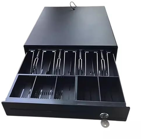 registrazione cassa con chiavi, cassetto cassa, Cassetto portadenaro con inserto, vassoio portadenaro, registratore di cassa, cassetto portadenaro elettronico, salvadanaio, cassetto portadenaro durevo