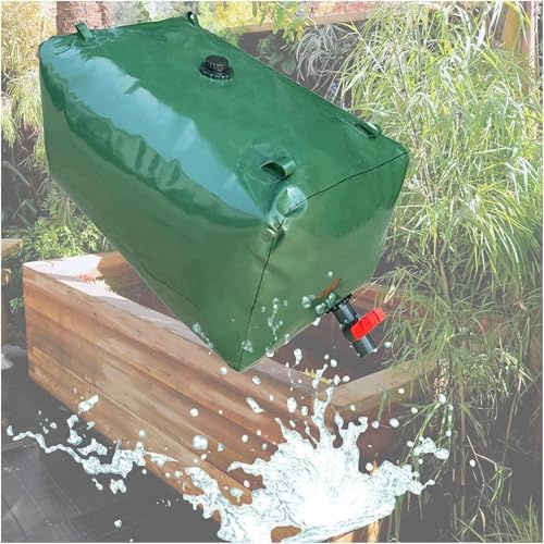 Flexibel vattentank Tote For Water Storage With Tap Soft Garden Portable Used For Firefighting/building/traffic Stor kapacitet vattensäck