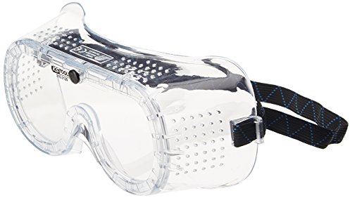 KS TOOLS - 310.0120 - Masque/Lunettes de protection anti-buée compatible avec des lunettes EN 166