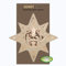 weigla - Fensterbild original Erzgebirge Stern Christi Geburt I Weihnachtsdeko Fenster I 1 Lampe I 7 W, E14 I Fensterbild Weihnachten I Weihnachtsbeleuchtung aus Holz I Fensterdeko hängend