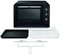 Moulinex Four à convection électrique, 60 L, 2200 W, Thermostat jusqu'à 240 degrés, 7 modes de cuisson, Pain, Pizza, Tartes, Pâtisseries, Optimo, Noir YY2917FB