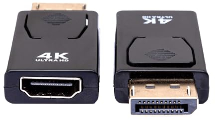 Ecomio HDMI DisplayPort Adapter 4K 60Hz – Mini DP zu HDMI Konverter, Mac & PC