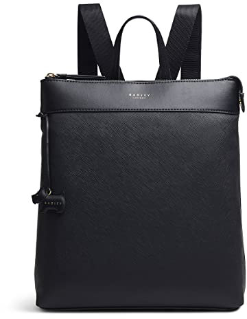 RADLEY Backpack Black Medium Synthetic Essex Road Rucksack Bag (Black)