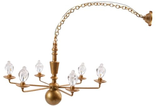 ifundom Lámpara De Techo Miniatura Para Casa De Muñecas Luz Decorativa De Musgo Micro Paisajismo Accesorio De Iluminación Interior Compacta Para Modelos Y Mesas De Arena