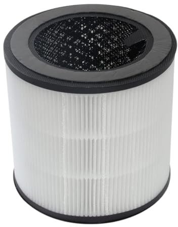 Wonderich HEPA Filter-Ersatzfilter Kompatibel mit Philips Filter Luftreiniger 800 Serie - AC0830/10 AC0820/30 AC0820/10 AC0819/10, HEPA Air Purifier Filter& Nylon-Vorfilter FY0194/30, FY0293/30.