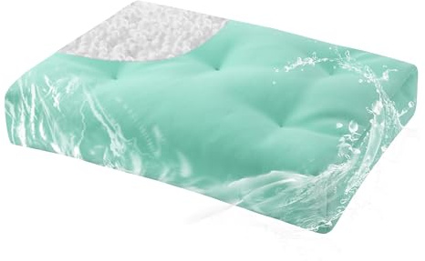 MABOZOO Bath Seat Pillow for Bathtub, Bathtub Seat Cushion For Tub with Non-Slip Suction Cups, Spa Pillow Shower Seat Cushion Bath Tub Cushion For Soaking Tub in Bathroom