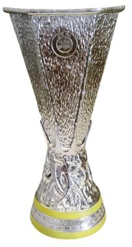 Housunzi Replika av Vinnarpokaler Från Europa Fotboll League Mästare Pokaler för Fotbollsklubbar Samlarobjekt för Fans Souvenirer Gåvor Hem Kontor Bar Bord Dekorationer,16cm