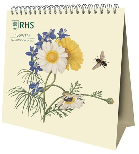 2026 CALENDAR RHS MONTH TO VIEW DESK EASEL OFFICIAL PRODUCT