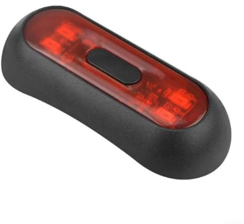 WheatThrive Luce LED per casco da moto, compatta e impermeabile, luce per casco intelligente, fanale posteriore per una maggiore sicurezza per moto (luce rossa)