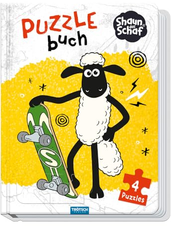 Trötsch Shaun das Schaf Puzzlebuch: Kinderbuch Beschäftigungsbuch Entdeckerbuch Puzzlebuch Kinderbuch