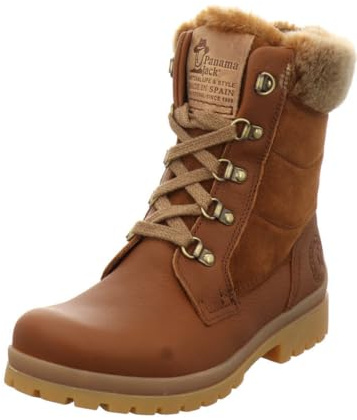 Panama Jack Tuscani - Stivali Combat Donna, Marrone (Cuero B1), 38 EU