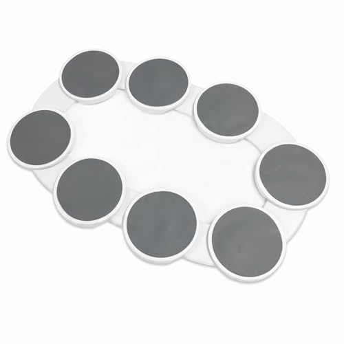 Plateau Tournant pour Armoire, Table de Salle à Manger Extensible, Rotation à 360 Degrés, Robuste, Polyvalent, Résistant à la Chaleur, Garde-Manger, Comptoir de Cuisine, Plateau
