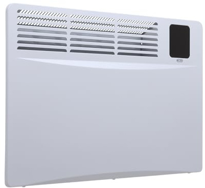 ECOSO Elio 1500W White UK Plug WiFi Convector Panel Smart Electric Heater - 420mm x 615mm