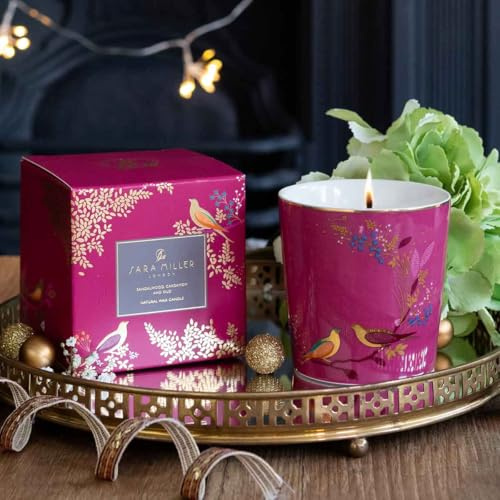 Sara Miller Chelsea Collection - Sandlewood, Kardemon och Oud naturligt vaxljus