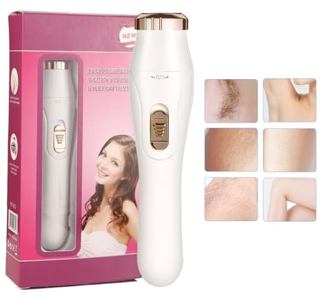 Tondecoupe Body Hair Trimmer - Electric Body & Intimate Area Trimmer | Rechargeable Grooming Kit Use Dry & Shower Hair Removal Epilator for Men