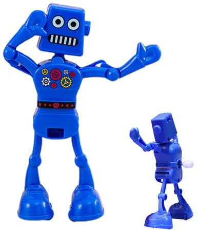 Genérico Juguetes De Cuerda,Robot Bailarín para Rellenar Huevos - Juguete Portátil Divertido para Fiestas Infantiles Cumpleaños Navidad Halloween Viajes Actividades En Clase Y Baño